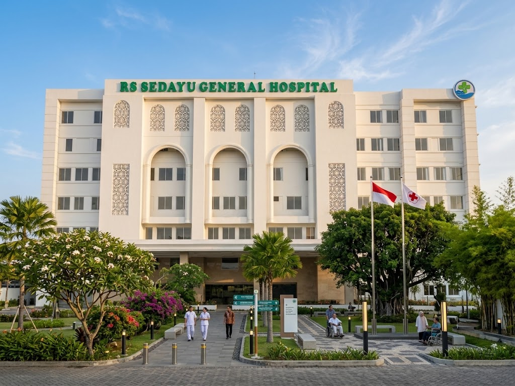 Sedayu General Hospital Facade